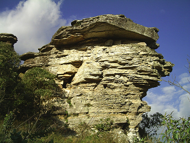 Montanha de pedra São Tomé